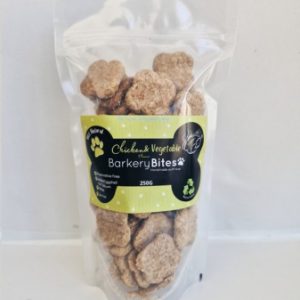 Barkery Bites Wholewheat Chicken & Vegetable 250g Biscuit