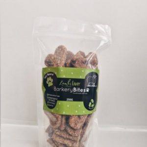 Barkery Bites Wholewheat Lamb Liver 250g Biscuit