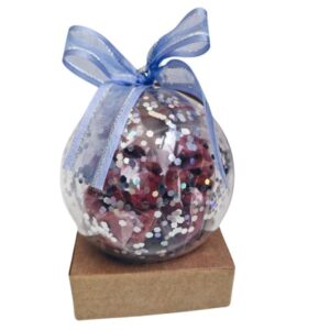 Barkery Bites Christmas Bauble Silver 60g