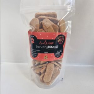 Barkery Bites Wheat Free Lamb & Apple 250g Biscuit