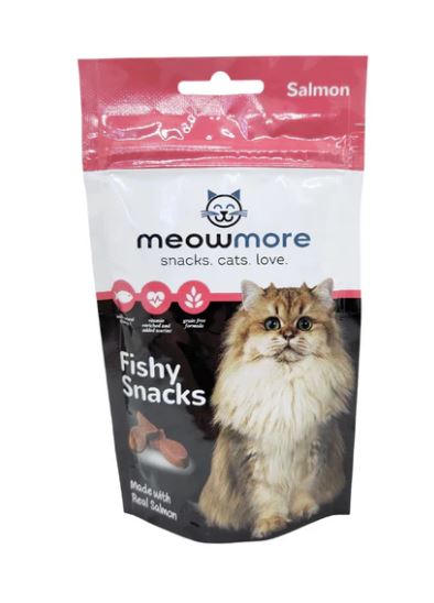 Meow More Cat Treat - Salmon 10x35g - Image 2