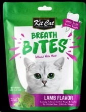 Kit Cat Treat Breath Bites Lamb Flavor 60g Singles