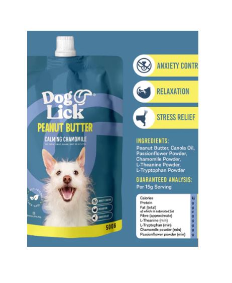 Dog Lick Calming Peanut Butter 500g - Image 2