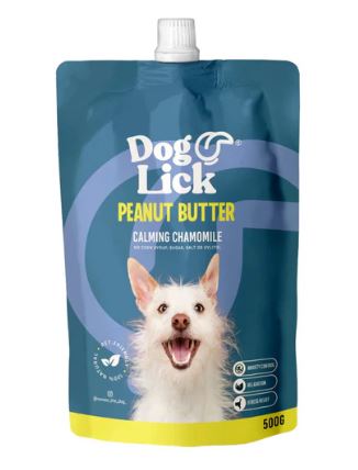 Dog Lick Calming Peanut Butter 500g