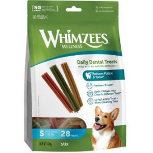 Whimzees Treat Stix Small 28 piece Value Bag 420g