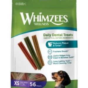 Whimzees Treat Stix Extra Small 56 piece Value Bag 420g