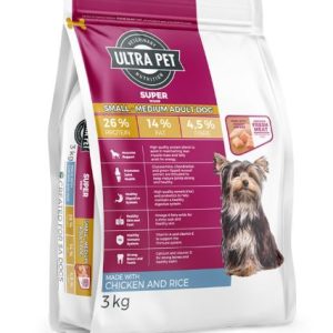 Ultra Dog Superwoof Small to Medium Adult - Chicken and Rice