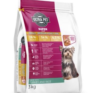 Ultra Dog Superwoof Small to Medium Adult - Turkey and Rice