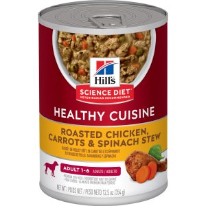 Hills Adult Wet Dog Food Chicken and Carrot Flavor - 354g Stew