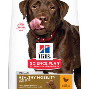 Hills Adult Healthy Mobility Large Breed Dry Dog Food Chicken Flavor - 12kg