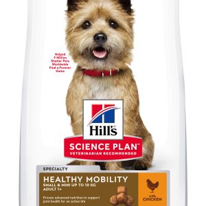 Hills Adult Healthy Mobility Small & Mini Dry Dog Food Chicken Flavor
