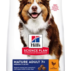 Hills Mature Adult Medium Dry Dog Food Chicken Flavor