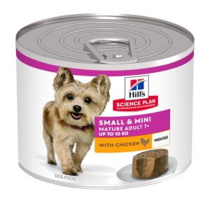Hills Mature Adult Small & Mini Wet Dog Food Chicken Mousse - 200g