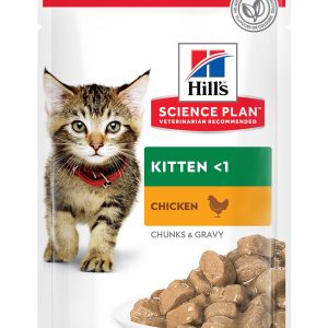 Hills Kitten Wet Food Multipack Chicken & Ocean Fish Box 12 x 85g Box