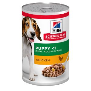 Hills Puppy Wet Food Chicken Flavor - 370g Can